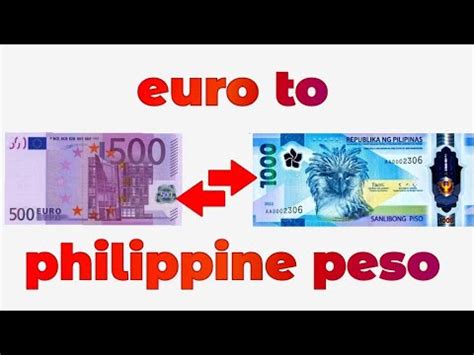 22.95 euro to php|Euro to Philippine Peso .